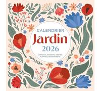 Calendrier mural jardin 2026