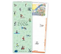 Calendrier mural "Les fourmis de FABIO vecteurs" 2026 16 x 45 cm FV26SP