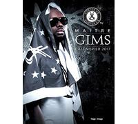 Calendrier mural Maître Gims 2017