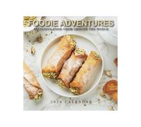 Calendrier Mural Mensuel,Aventures Culinaires Drôles,Support Mural Pour Calendrier 12 Mois - Pour Dortoir Salon Chambre Étudiants Adolescents Adultes Enseignants Amis