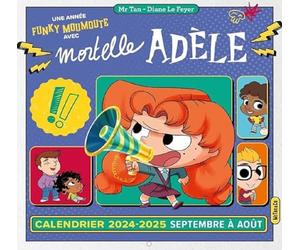 Calendrier mural Mortelle Adèle (2024-2025)