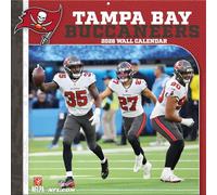 Calendrier mural NFL 2026 30 x 60 cm Tampa Bay Buccaneers