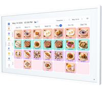 Calendrier mural numérique 27" - Calendrier mural familial - Affichage interactif à écran tactile, sans abonnement, tableau des corvées, récompense étoilée, synchronisation iCloud Outlook via