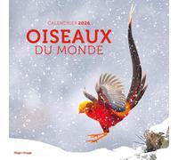 Calendrier mural Oiseaux du monde 2026