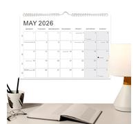 Calendrier mural organisateur à suspendre décoratif