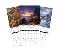 Calendrier Mural Planificateur D'emploi Du Temps En Épais