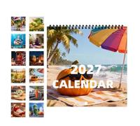 Calendrier Mural Planificateur mensuel décoratif avec dessins animés drôles