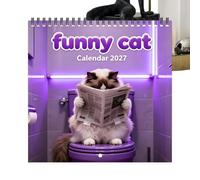 Calendrier Mural Planificateur Mensuel Et Organisateur Avec Chatons