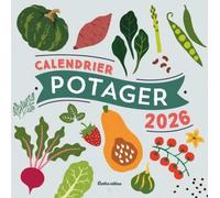 Calendrier mural potager 2026