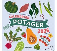 Calendrier mural potager 2026