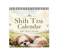 Calendrier Mural Pour Chiens 2027 - Planificateur De Douze Mois, Organisate