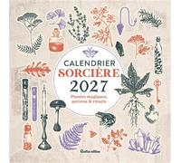 Calendrier mural sorcière 2027 - Marie D'Hennezel - Rustica - broché - Calendrier