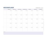 Calendrier mural - Staedtler - Planer Lumocolor® - DIN A1 - 5 champs/jour - Réutilisable