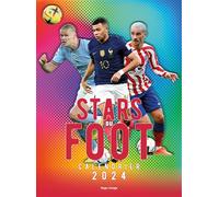 Calendrier mural stars du foot 2024 - Collectif - Hugo Image - broché - Calendrier