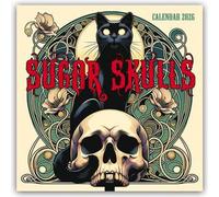 Calendrier mural Sugar Skulls 2026 (Calendrier d'art)