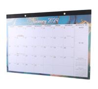 Calendrier Mural Suspendu 2024-2025, Anglais Mensuel, Usage Quotidien