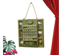 Calendrier Mural - Tableau Décoratif pour Rappel des Anniversaires | Agenda de Dates - pour Filles Femmes Maison Salon Cuisine Salle de Classe Salle de Réunion Appartement