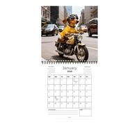 Calendrier mural teckel 2026 - Planificateur de 12 mois | Calendrier à suspendre sur le thème des chiens - Organisateur de dates mensuelles pour étudiants, enseignants, consultants | Idéal pour le sal