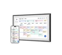 Calendrier Numérique 15,6" Calendrier Planning Sync-Auto-Affichage Photo Vidéo Maison/Bureau/Ecole 32G - Noir