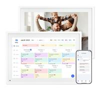 Calendrier Numérique WIFI TABWEE P10 - Cadre Photo Numérique 10,1", Tableau de Planification Électronique pour Famille et Réunions, Synchronisation Bidirectionnelle des Horaires via Application Mobile