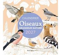 Calendrier Oiseaux grandeur nature 2027