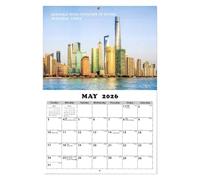 Calendrier Paysages 2026 | Calendrier Mensuel Sur 12 Mois Avec Paysages Du Monde,Organisateur Quotidien Pour Bureau École Maison Avec Art Pour Salon Chambre Décoration Intérieure