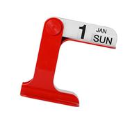 Calendrier Permanent de bureau en plastique ABS, calendrier rabattable avec Dates, affichage de la semaine et du mois, pour les bureaux, le salon, la décoration du bureau