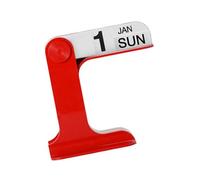 Calendrier Permanent de bureau en plastique ABS, calendrier rabattable avec Dates, affichage de la semaine et du mois, pour les bureaux, le salon, décoration