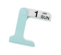 Calendrier Permanent de bureau en plastique ABS, calendrier rabattable avec Dates, affichage de la semaine et du mois, pour les bureaux, le salon, décoration