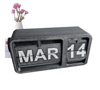 Calendrier Perpétuel - 14x7,4x5cm Impression 3D | Affichage Mensuel Mural | Décoration De Table À Structure Stable - Pour Salon Écologique Décor Intérieur Rustique | Graphismes Imprimés