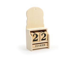 Calendrier Perpetuel 150x73x40 En Bois