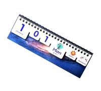 Calendrier Perpétuel Astronomique Réutilisable Sur Le Thème Des Animaux Conception Détachable Pour Les Espaces De Travail Créatifs Personnalisation Du Calendrier Des Animaux À Faire Soi-même