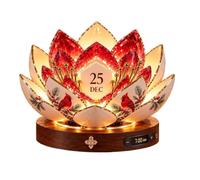 Calendrier perpétuel Déco maison lumineuse réutilisable | Petit Calendrier De Table Pour Freelances Enseignants Femmes Hommes Anniversaire Fêtes Bureau Maison Appartement Chambre