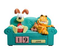 Grupo Erik – Calendrier perpétuel Garfield – Figurines Garfield et Odie pour enfant