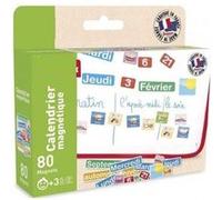 Calendrier Perpetuel Magnetique 80 Magnets, Aimants - Jeujura - Accessoires Pour Tableaux, Ardoises