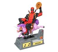 Calendrier Perpétuel - Marvel - Deadpool - 3d - Pvc - Dimensions 17x21x9,5 Cm
