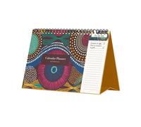 Calendrier Planner de table 15 x 21 cm Afro