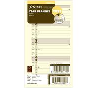 Calendrier Planning Annuel Vertical - Anglais - Personal - 2025