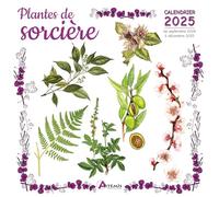 Calendrier Plantes de sorcière 2025 - Collectif - Artemis Eds - broché - Calendrier