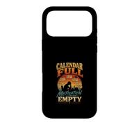 Calendrier Plein Motivation Vide Humoristique Bureau Coque pour iPhone 17 Pro Max