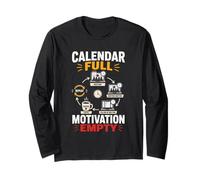 Calendrier Plein Motivation Vide Humour Bureau Manche Longue