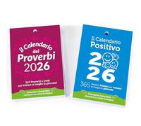 Calendrier positif + Proverbes 2026 | Pièces de rechange pour calendrier de table | 365 Conseils de vie | Idée cadeau géniale | Une pensée philosophique et motivationnelle chaque jour