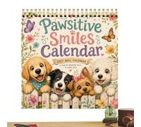 Calendrier pour chiens 2027 - Décor mural de planificateur de à dou