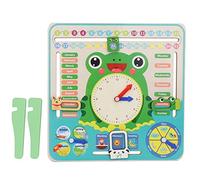 Calendrier pour Enfants, Calendrier Magnétique Préscolaire, Horloge, Saisons, Temps, Cognition, Jouet éducatif pour les Tout-petits