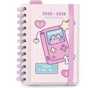Calendrier pour enfants, Pusheen 2025 | 2026, carnet de notes, avec gomme, cadeau, chat