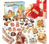 Calendrier Pour Le Compte À Rebours - Ornement De Jouet Capybara Pour 31 Jours | Calendrier D'Activités Récréatives | Pour Adolescents Femmes Épouses Soirées Et Rassemblements Familiaux