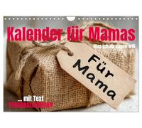 Calendrier pour les mamans - Ce que je veux te dire, Version française (Calendrier mural 2026 DIN A4 portrait), Calendrier CALVENDO mensuel