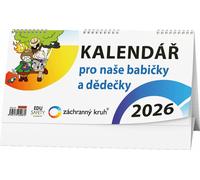 Calendrier pour nos grands-mères et nos grands-pères 2026 - desk calendar