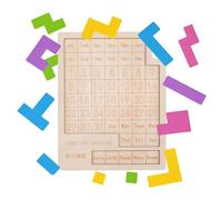 Calendrier Puzzle - Tableau de Jeu Cognitif Cerveau de 12 cm, Entraîneur de Logique Interactif | Jouet de Défi de Résolution de Problèmes pour Adultes Étudiants Travail Séjour