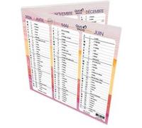 Calendrier Quo Vadis Collection Origami Année 2026 janvier à décembre 36 x 18 cm Multicolore G